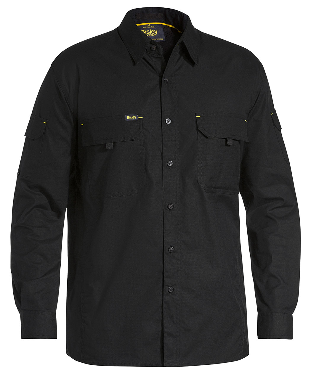 Mittoshop Airflow Short Bubble Sleeve Button Down Shirt